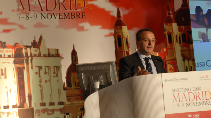 Meeting Madrid, Mario Sartori parla al pubblico