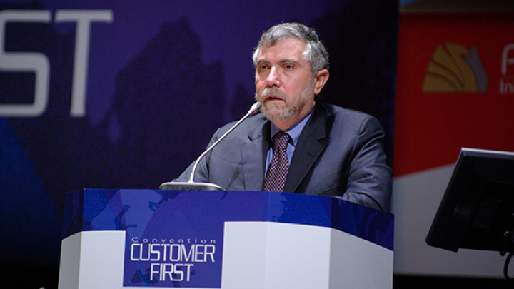 Paul Krugman, Premio Nobel per l'Economia 2008 parla al pubblico