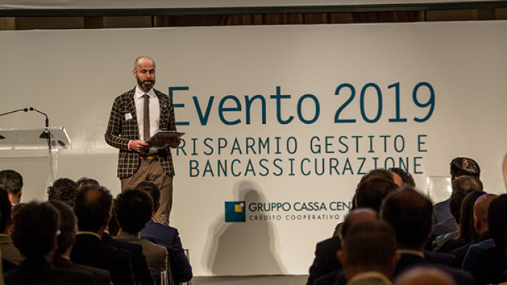 Gianluca Filippi, Cassa Centrale Banca parla al pubblico