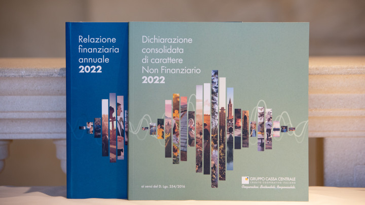 Annual financial report and Consolidated Non-Financial Statement 2022 image of the main banner